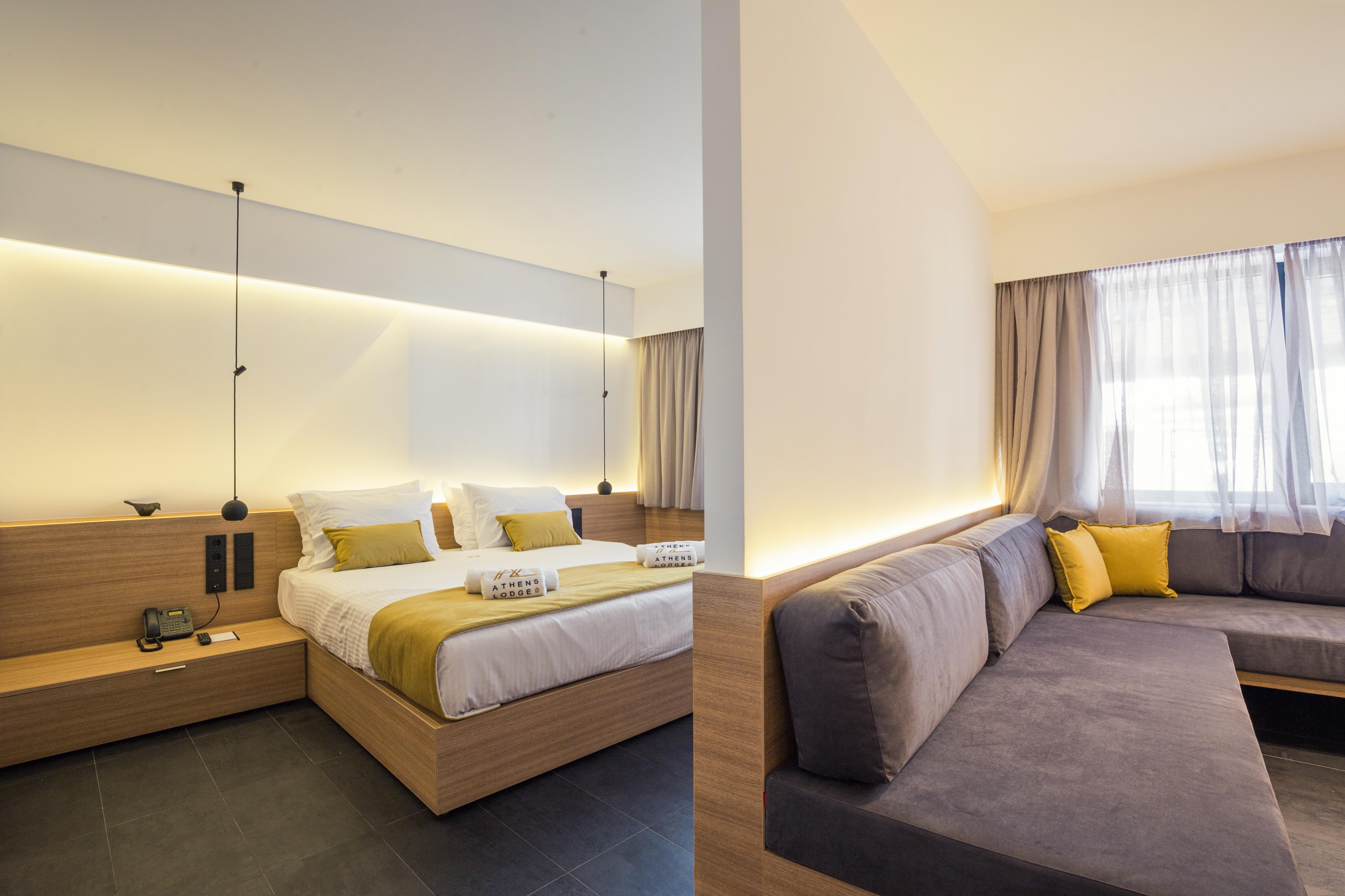 Athens Lodge By Athens Prime Hotels Exteriör bild