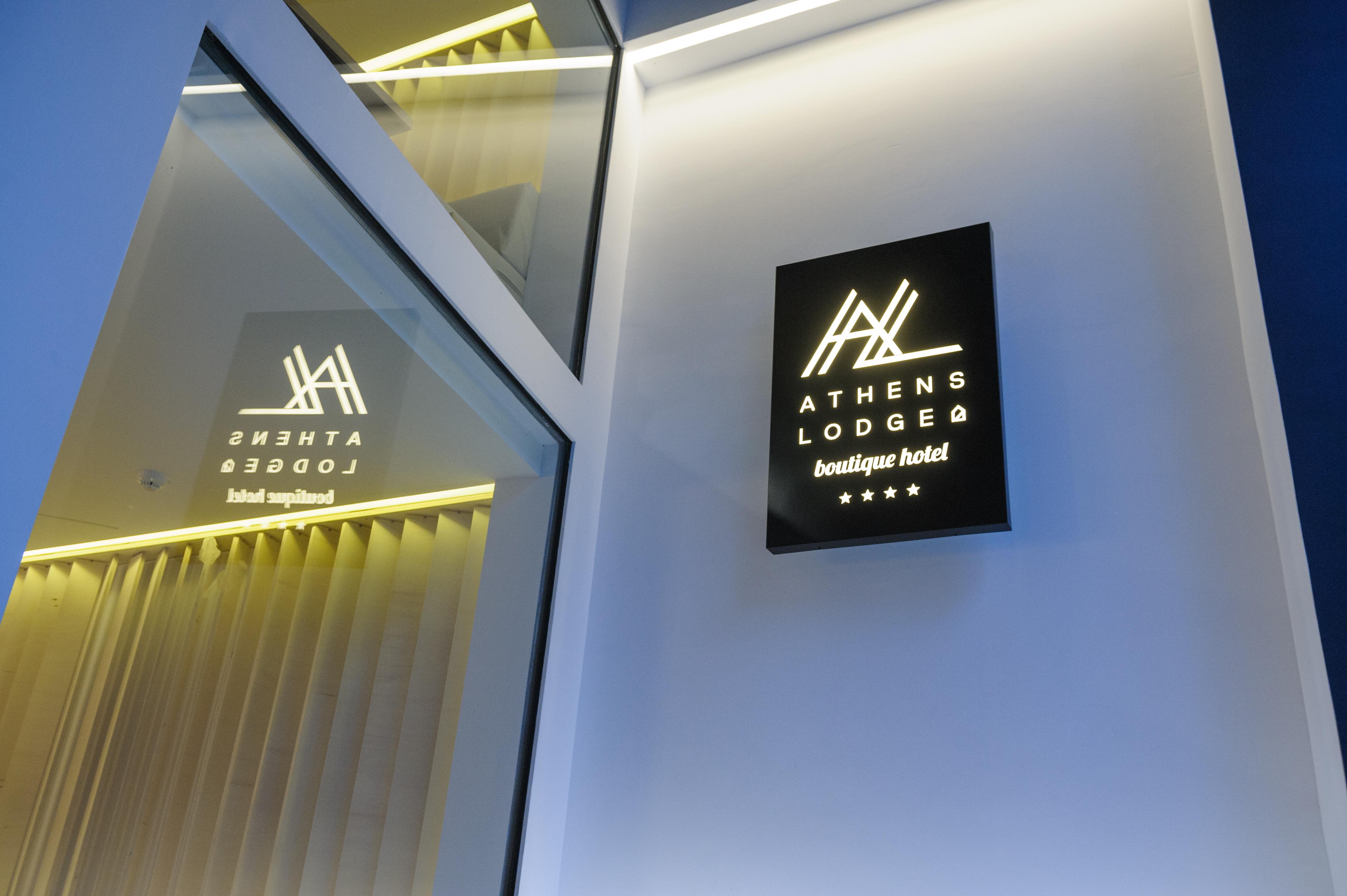 Athens Lodge By Athens Prime Hotels Exteriör bild