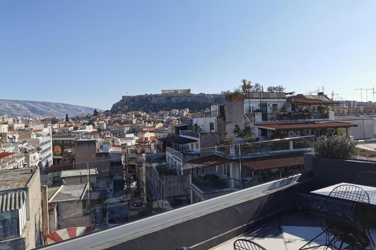 Athens Lodge By Athens Prime Hotels Exteriör bild